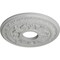 Ekena Millwork Baltimore Ceiling Medallion (Fits Canopies up to 5 1/2"), 15 3/8"OD x 4 1/4"ID x 1 1/2"P, Frost CM15BAFRF - alternate 4